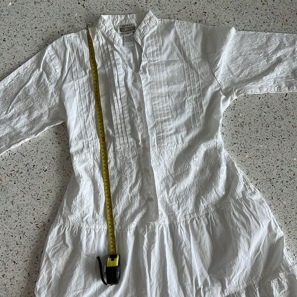 Dressed in White Cotton White Dress size M - Picture 5 of 5